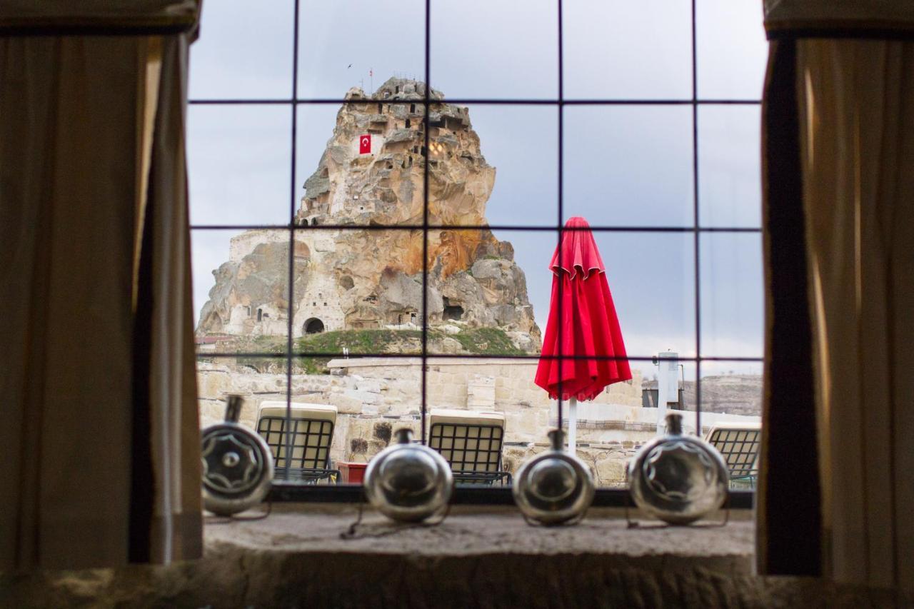 Hezen Cave Hotel Ortahisar Exteriör bild